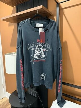 Paly Cast a Spell Crewneck Sweatshirt black size 3X/4X